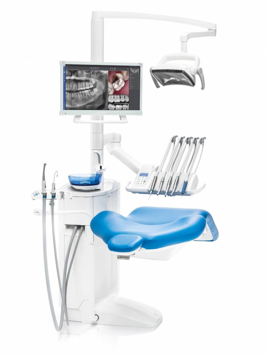 Fauteuil dentaire Compact™ i5 Planmeca allie ergonomie, confort et design, unit dentaire dernière génération Planmeca